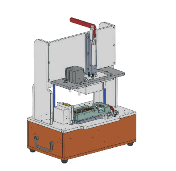 Manual pressing fixture